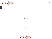 Tablet Screenshot of clog.org